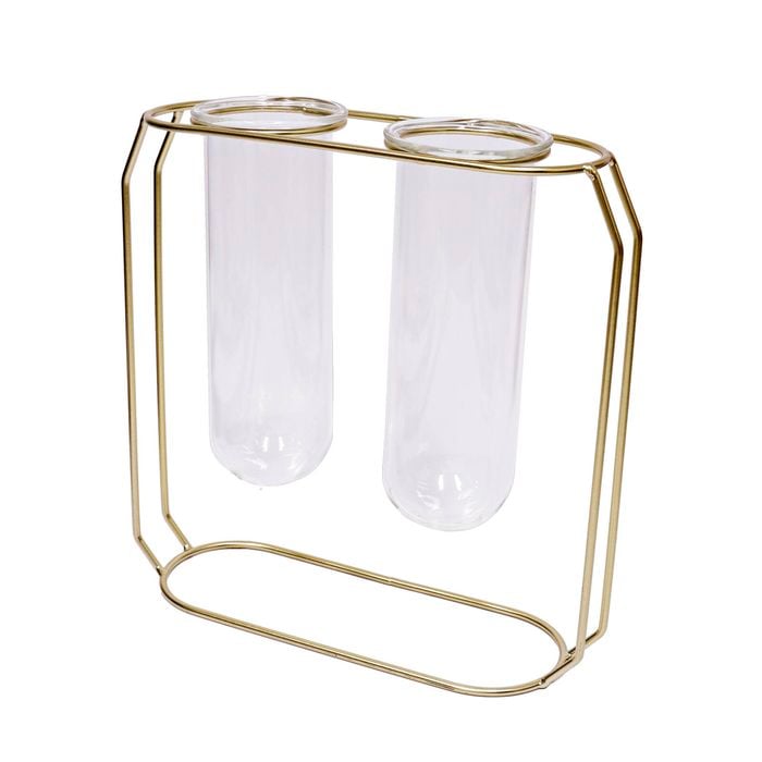 Jack Gold Double Plant Propagation Vase - Double