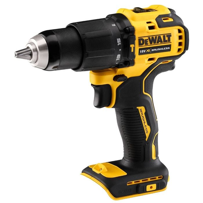 DeWALT 18V XR Compact Brushless Hammer Drill Driver DCD709N-XJ - Bare Unit