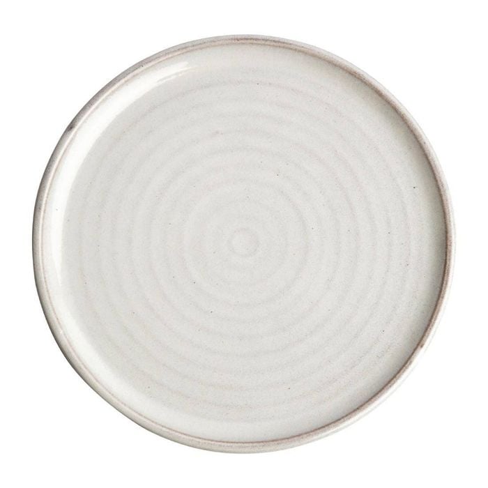 Olympia Canvas Round Plate Small Rim Murano White 265mm 6 Pack