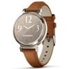 Garmin Lily 2 Classic Smartwatch - Cream Gold W Leather Band