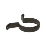 Marley 80mm Flaxblack Saddle Pipe Clip