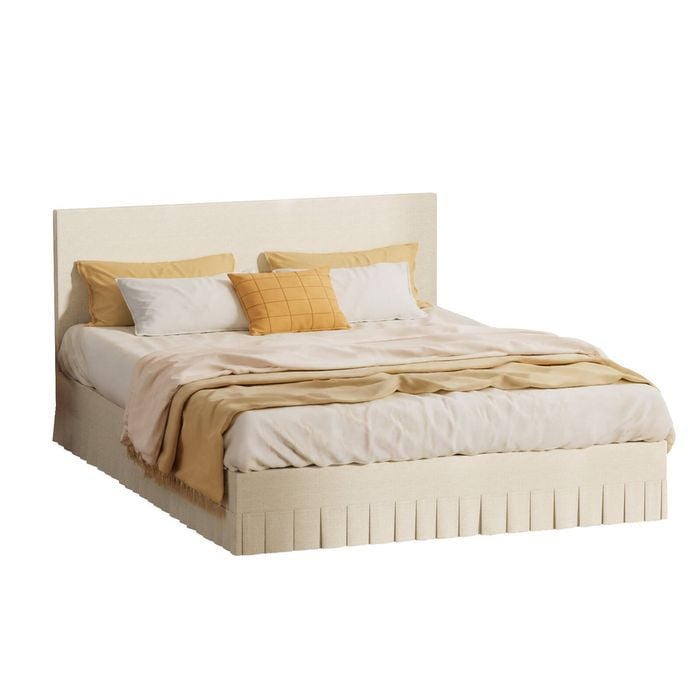 Oikiture Bed Frame Queen Size