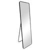 Urban Style Reflections Freestanding Mirror Alum Black