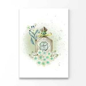 Green Color Perfume Print 100% Australian Made 100 x 150cm (Acrylic)