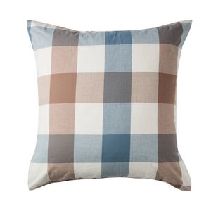 MyHouse Denver Check European Pillowcase