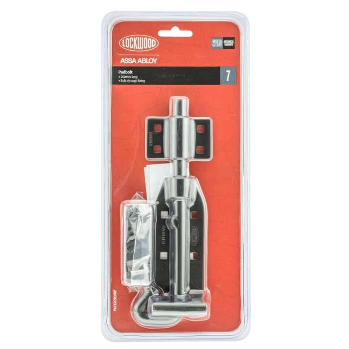 Lockwood 200mm Heavy Duty Padbolt