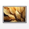 Vibrant Golden Leaves Close-Up  Print 100% Australian Made 120x90cm  (Poster)