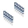12pk Malli Sewing Nylon Trouser Durable Replacement Garment Zipper 18cm Assorted