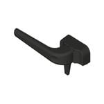 Yale Styleline2 Black Left Hand Face Fix Standard Window Handle