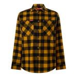 Hard Yakka Mustard Long Sleeve Checked Flannel - Size L