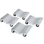 Taurus Legend 4 Piece Compact Car Wheel Dolly Set