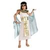 Cleopatra Halloween Costume for Kids, Egyptian Queen Dress with Gold Accessories, Small