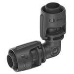 GARDENA 13mm Micro Irrigation L-Joint - 2 Pack