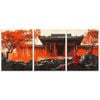 3pcs Ancient buildings Art Painting Print 100% Australian Made 3 x 40x60cm (Metal Print)