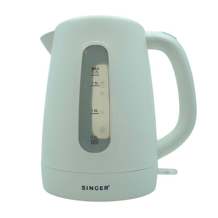Singer 1.7L Kettle with Water Indicator & Removable Filter