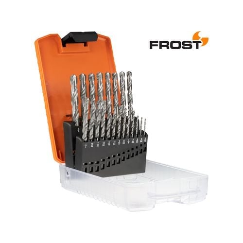 Frost 21 Piece HSS Imperial Jobber Drill Set Bunnings Australia