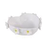 Emporium Lily White Heart Dish White 16.8x15x5.4cm