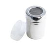 Cuisena Stainless Steel Mesh Kitchen Shaker Twist Lock Lid Fine Holes