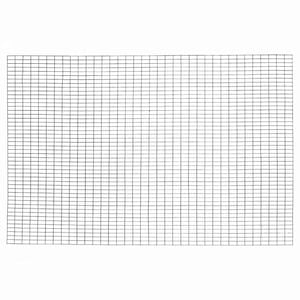 Rapid 600 x 900 x 1.1mm 25 x 12.5 Silver Wire Mesh Panel