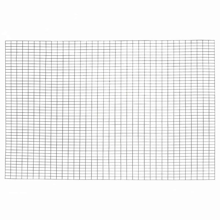 Rapid 600 x 900 x 1.1mm 25 x 12.5 Silver Wire Mesh Panel