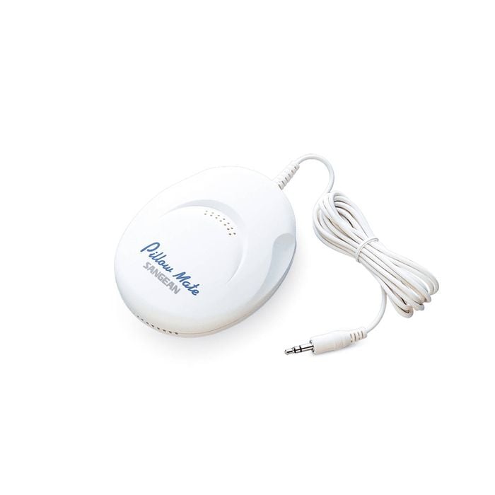 Sangean PS-100 3.5mm Pillow Speaker For Radio/CD Player - White