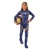 Marvel Rescue Halloween Costume for Adults with Jumpsuit and 3D Mask from Avengers Endgame - Gold Colour, Medium