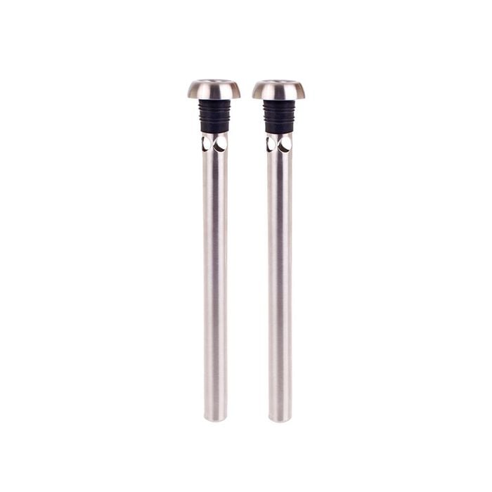 2pc Bartender Stainless Steel Beer Chill Stick Rod Set