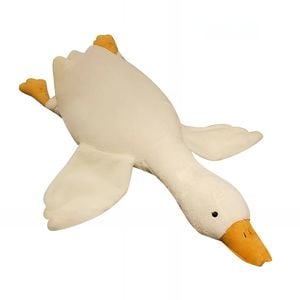 Anypillow Side Sleep Body Pillow – Cute Huge White Goose Stuffed Animal 50CM