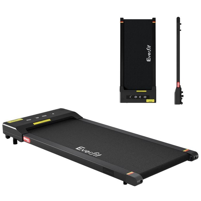Everfit 2 In 1 Treadmill Electric Walking Pad Home Gym Office Fitness Remote