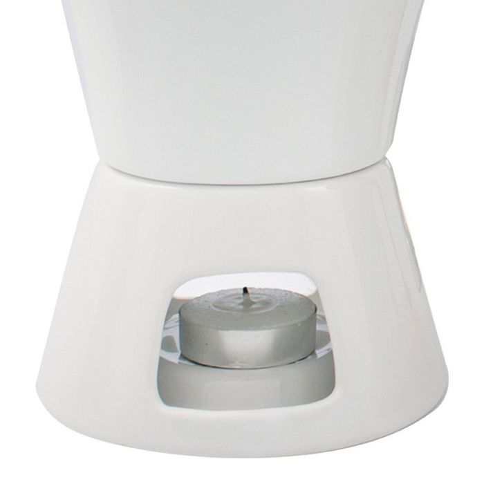 Swissmar Glow – Service à Fondue Chocolat 7 Pièces – Céramique Blanche – 280 Ml – Micro-ondes & Lave-vaisselle Swissmar Glow – Service à Fondue Chocolat 7 Pièces – Céramique Blanche – 280 Ml – Micro-ondes & Lave-vaisselle