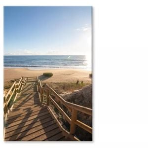 One Of the Most Beautiful Beaches  Print 100% Australian Made 60 x 90cm  (Stretched)