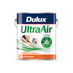 Dulux 4L Vivid White Low Sheen UltraAir Interior Walls - 4L