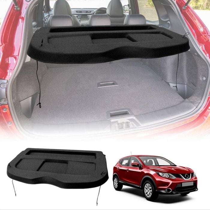 Car Trunk Shade for Nissan QASHQAI 2014-2021 Rear Cargo Security Shield Luggage Cover