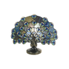 G&g Peacock Tiffany Table Lamp
