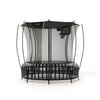 VULY Thunder 2 Pro Medium 12ft Springless Trampoline with Enclosure - Round Kids Trampolines Bundle With Shade & Basketball Hoop