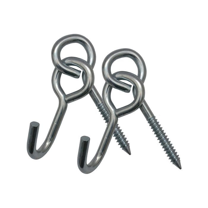 Two Trees Permanent Hammock Hanging Hooks - 2 Pack
