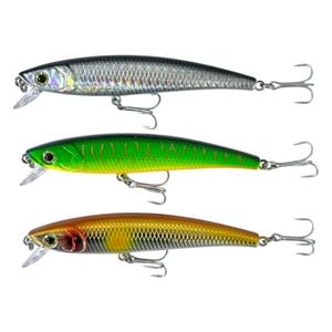 Force10 Assorted Colors 3 Pack Outback Lr Jind/jerk 8
