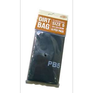Rockdale 120 x 120 x 230mm Size 5 Planter Bags - 10 Pack