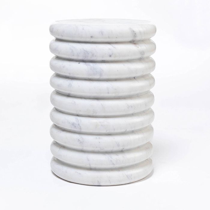 Apex Solid Marble Side Table