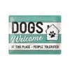 Nostalgic-Art Large Sign Dogs Welcome