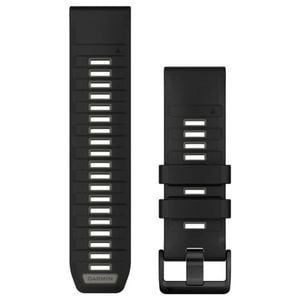Garmin Quickfit 26 Watch Band - Black/pebble Grey