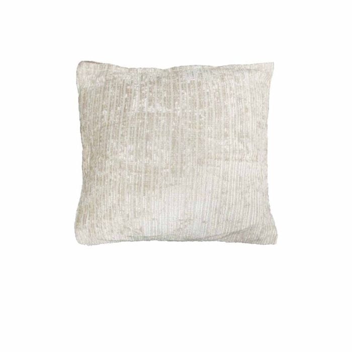 Eliot Striped Double Sided Filled Cushion Square - 45cm x 45cm Cream