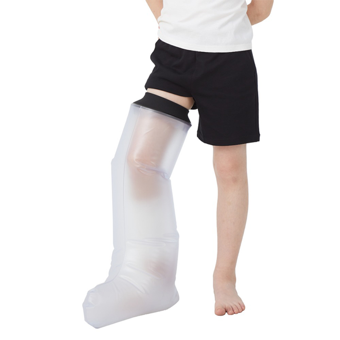 MY Healthstyle Waterproof Cast & Bandage Protector - CHILD FULL LEG