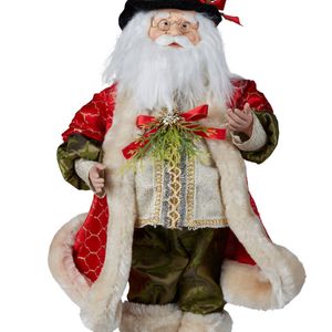Christabelle Top Hat Santa Claus Christmas Decoration 46cm