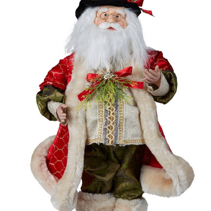 Christabelle Top Hat Santa Claus Christmas Decoration 46cm