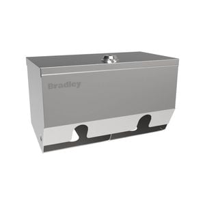 Bradley Australia Lockable Double Toilet Roll Holder