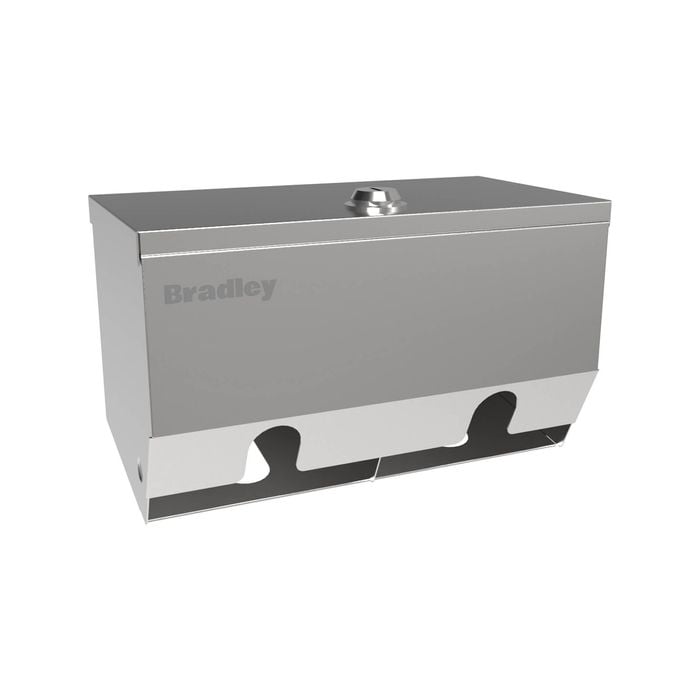 Bradley Australia Lockable Double Toilet Roll Holder