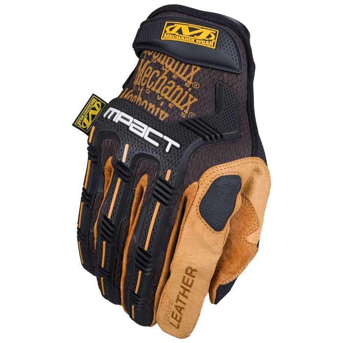 Mechanix Wear Small Leather M-Pact Gloves Bunnings Australia