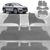 6D Diamond Car Floor Mats for Mercedes-Benz GLE-Class 2020-Current-Ultimate Set-Grey-Outback GT