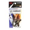 Sasame F388 Kamikaze Black Straight Shank Offset Bait Fishing Hook 6/0